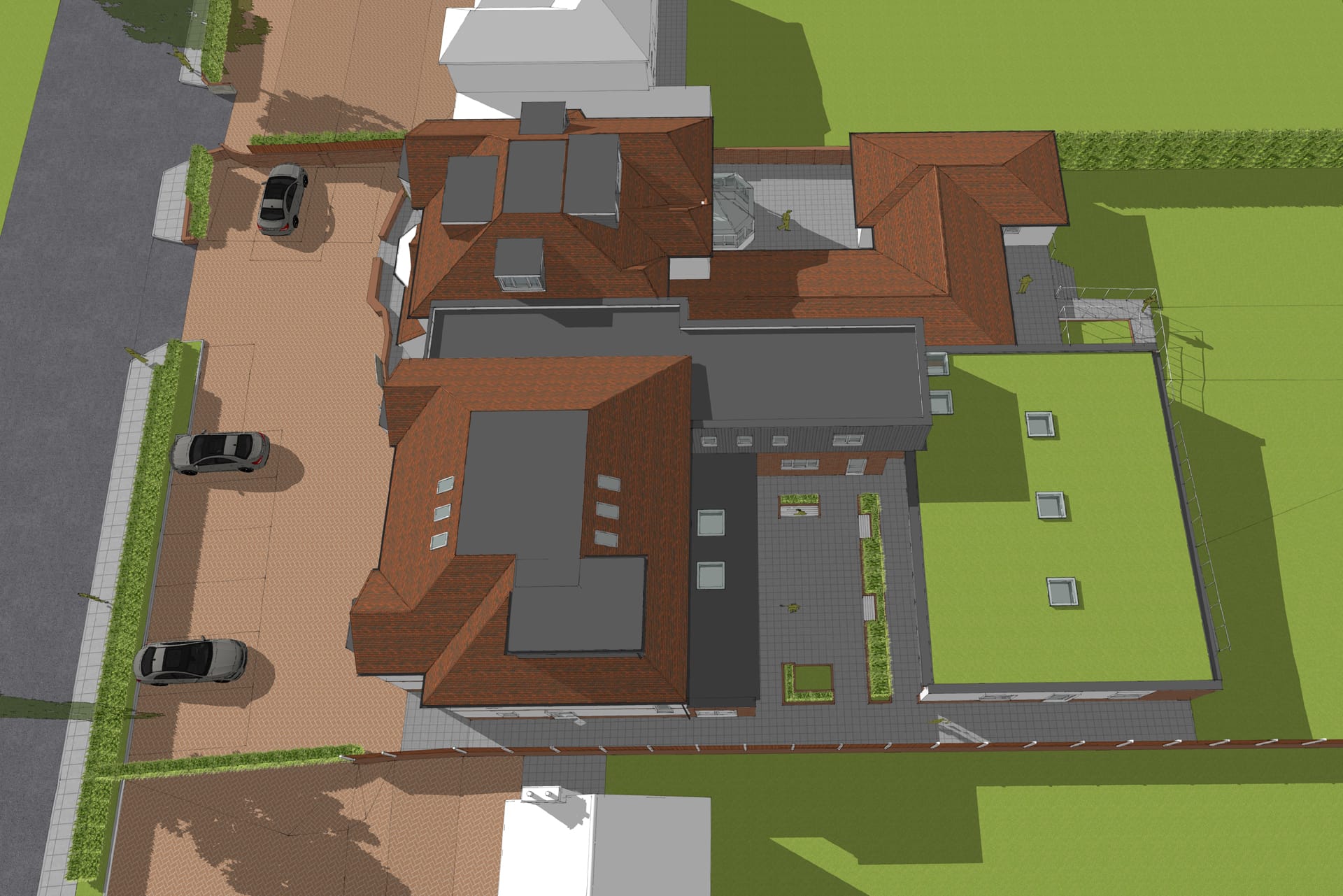 Rathgar Care Home green roof landscaping