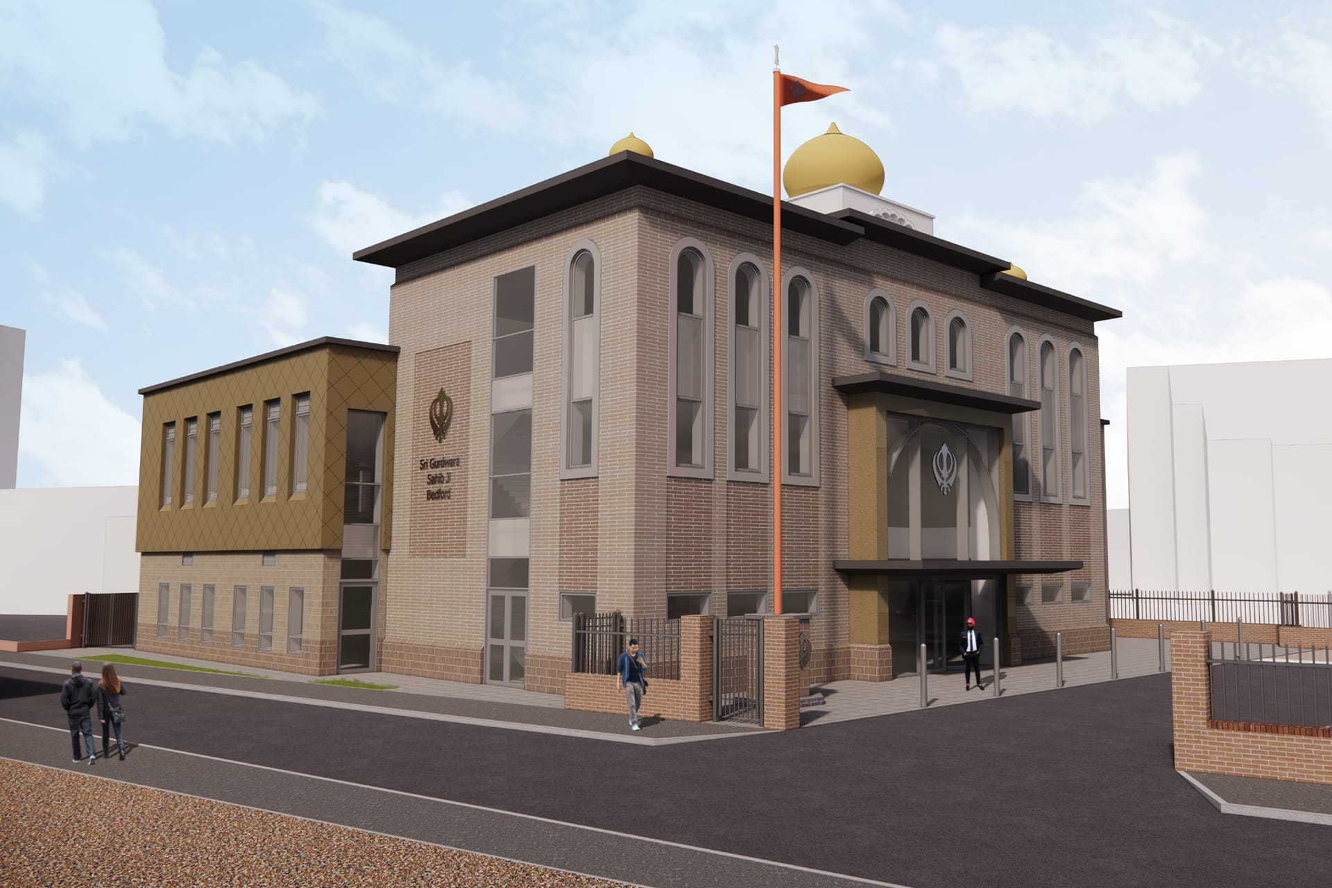 Bedford Sikh Temple Gurdwara Stenton Obhi Architects