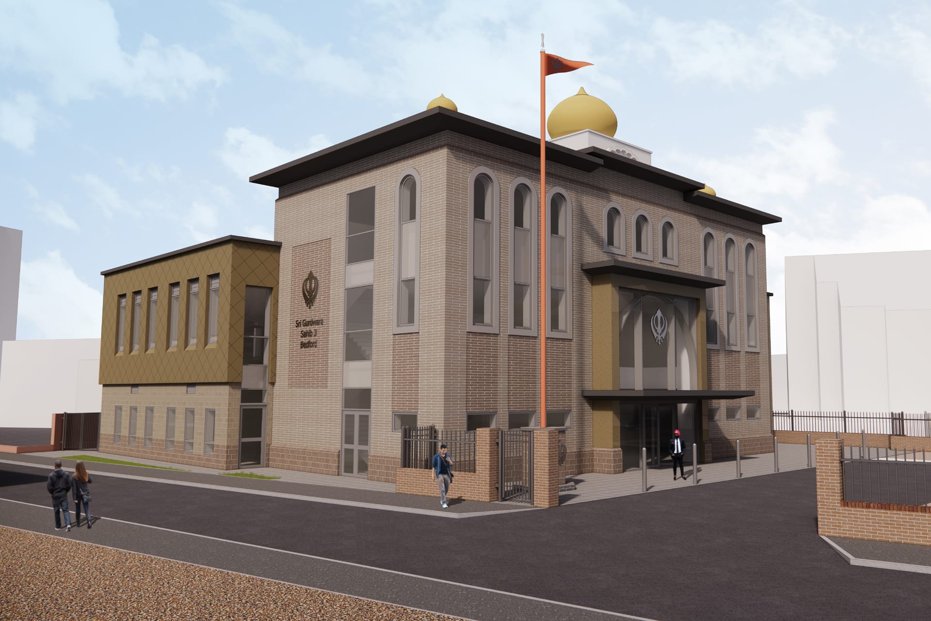 Bedford Sikh Temple Gurdwara Stenton Obhi Architects