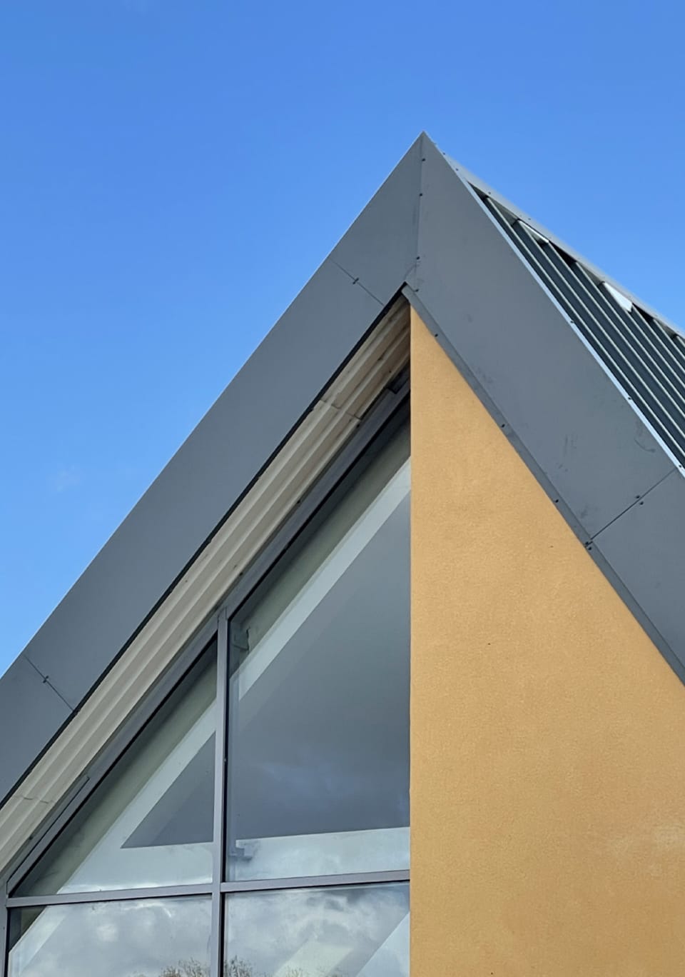 Murugan Temple MK Fascia Glazing Render Design Standing Seam Roof