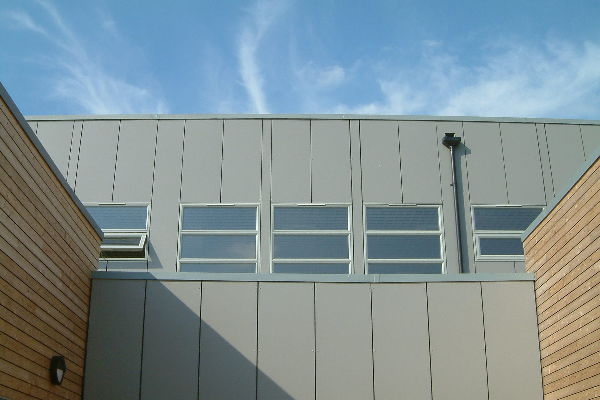 Broughton Fields School Rockpanel cladding