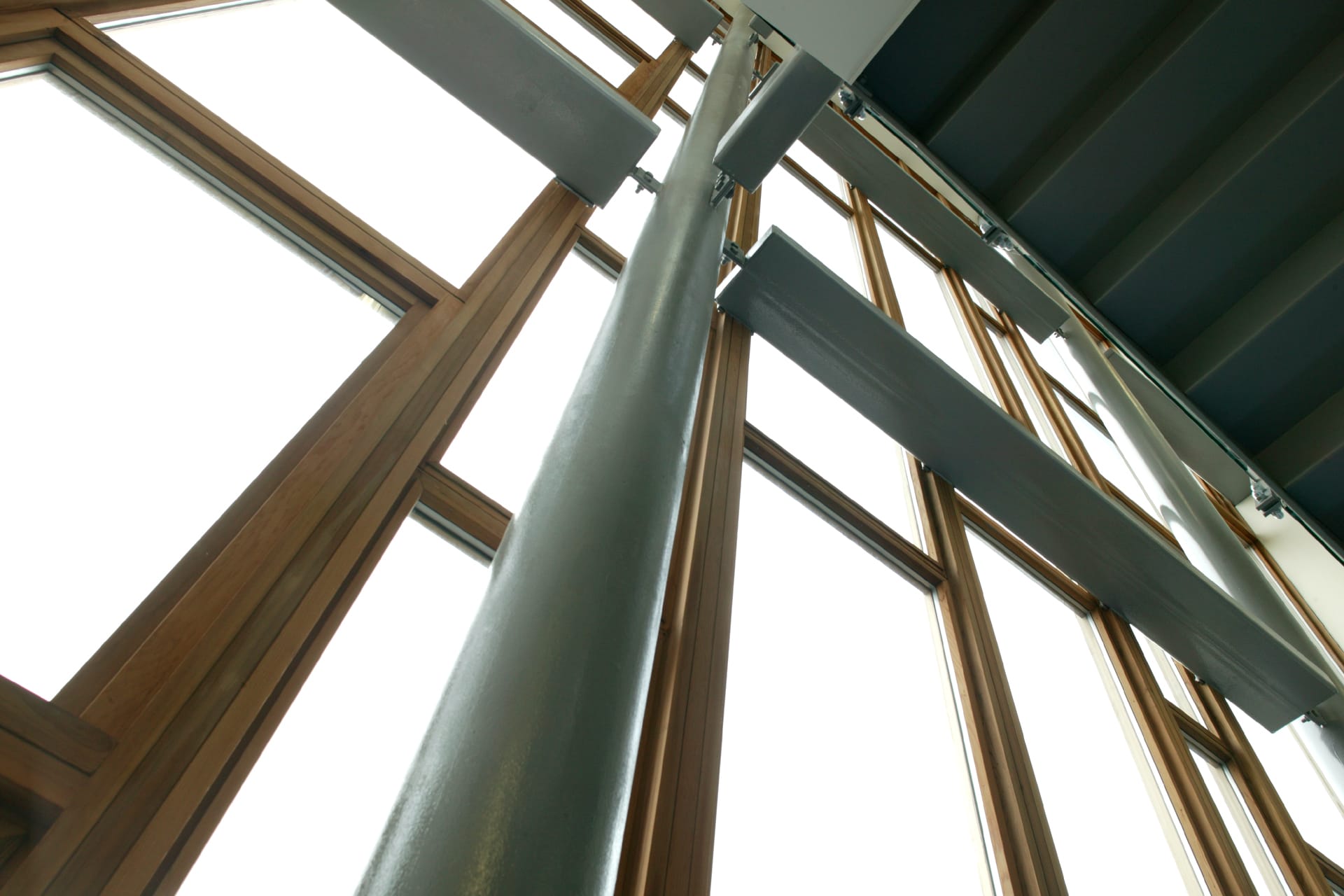 Oakgrove School timber window detail