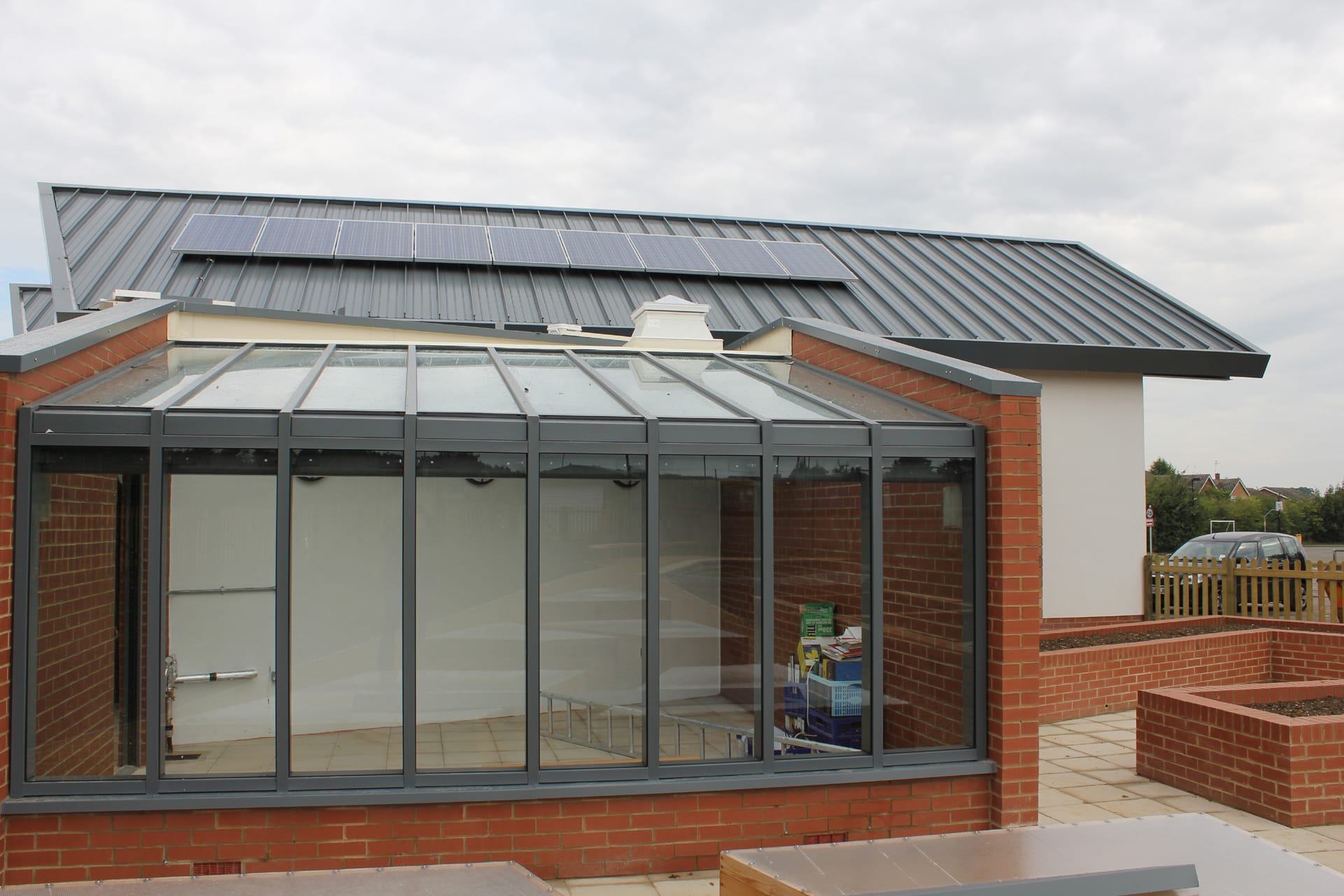 Ousedale School  14-19 Diploma greenhouse