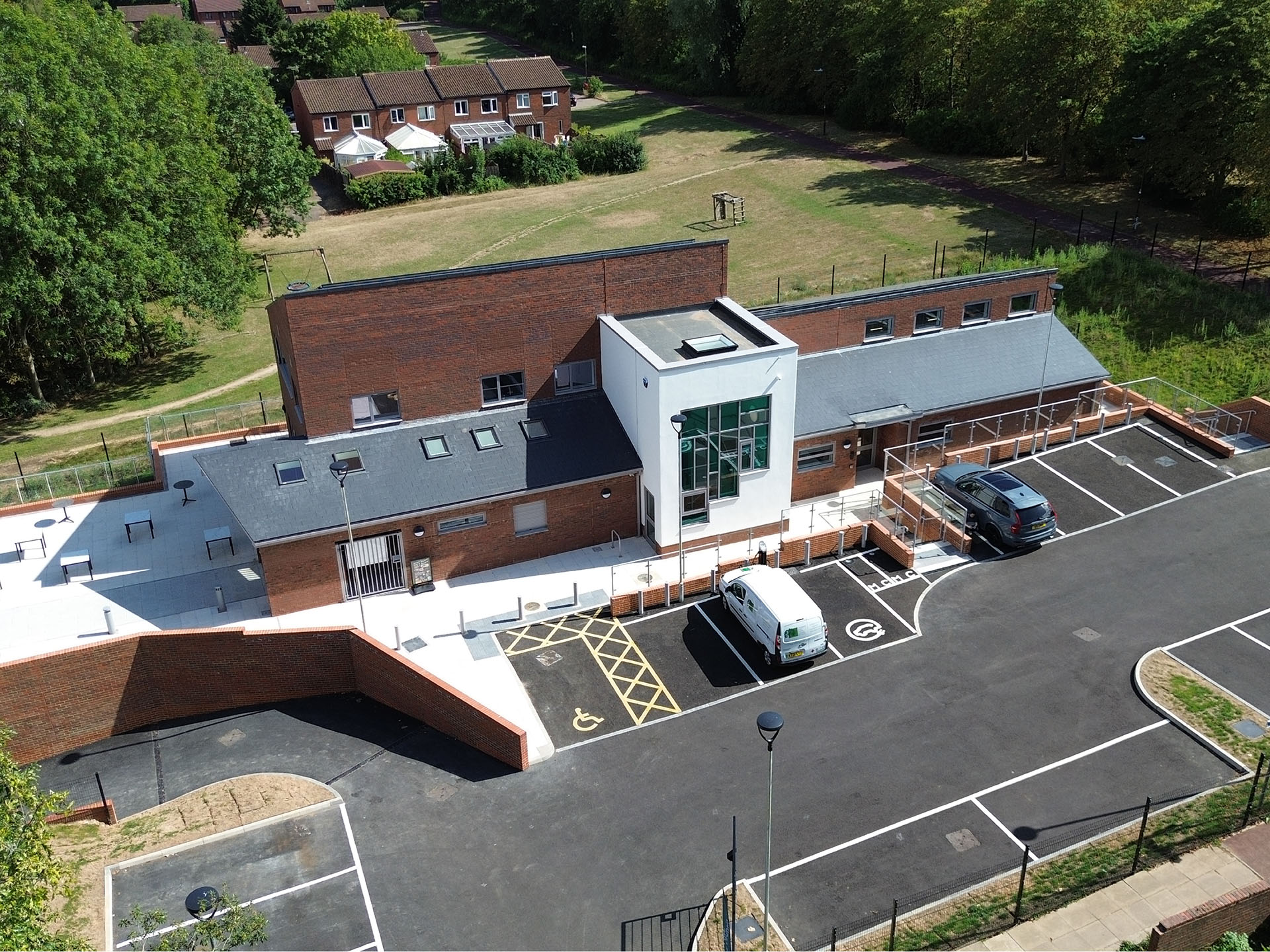 Campbell Park Community Council Hub External View