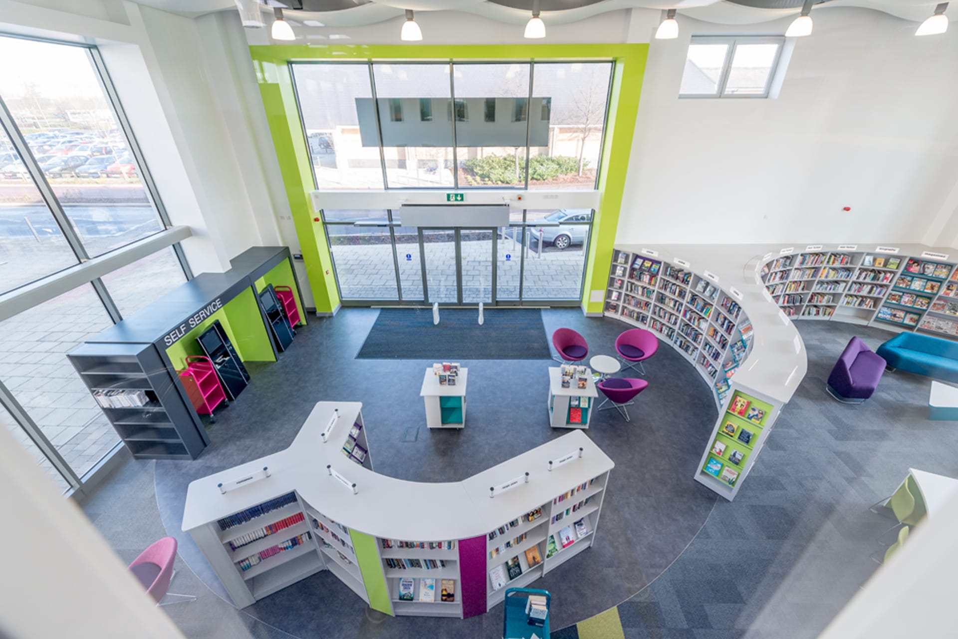 Kingston Library Milton Keynes Council project
