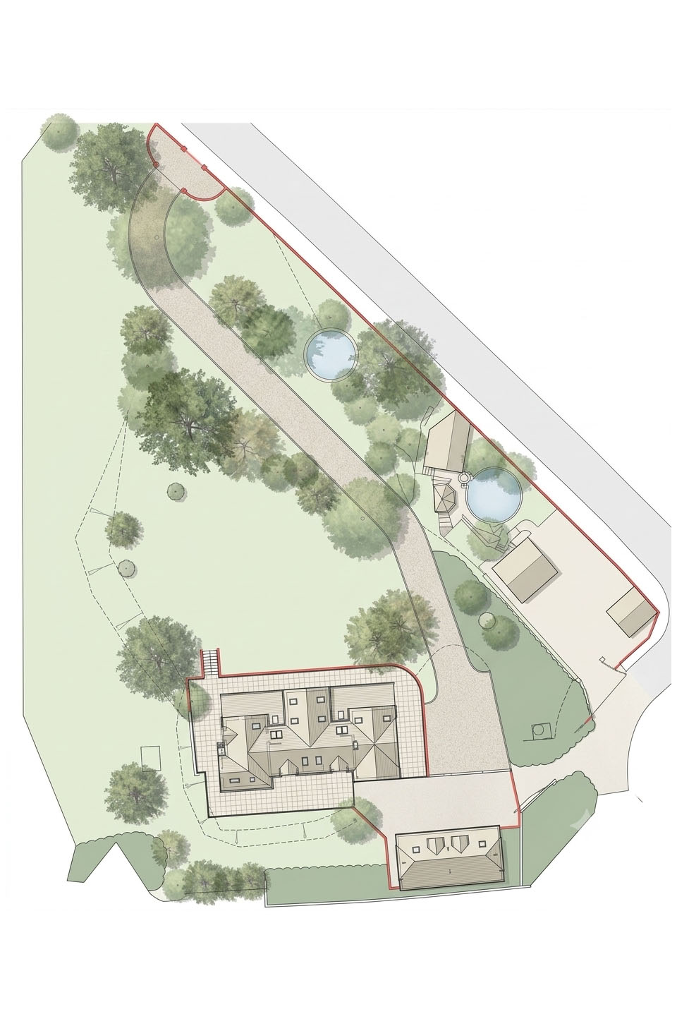 Manor Hill Site Plan