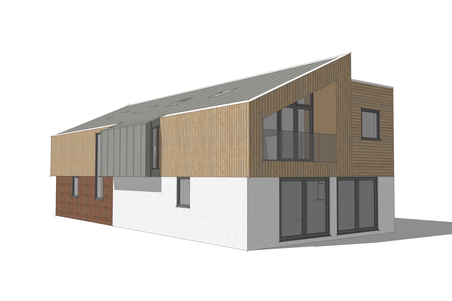 Sand Banks new dwelling woodland setting