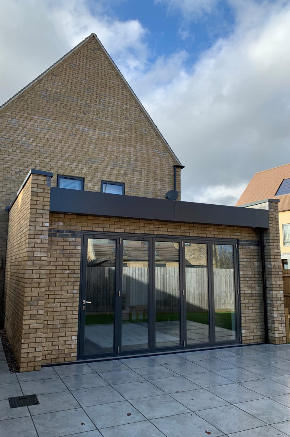 Sayers Court flat roof extension Milton Keynes Stenton Obhi Architects