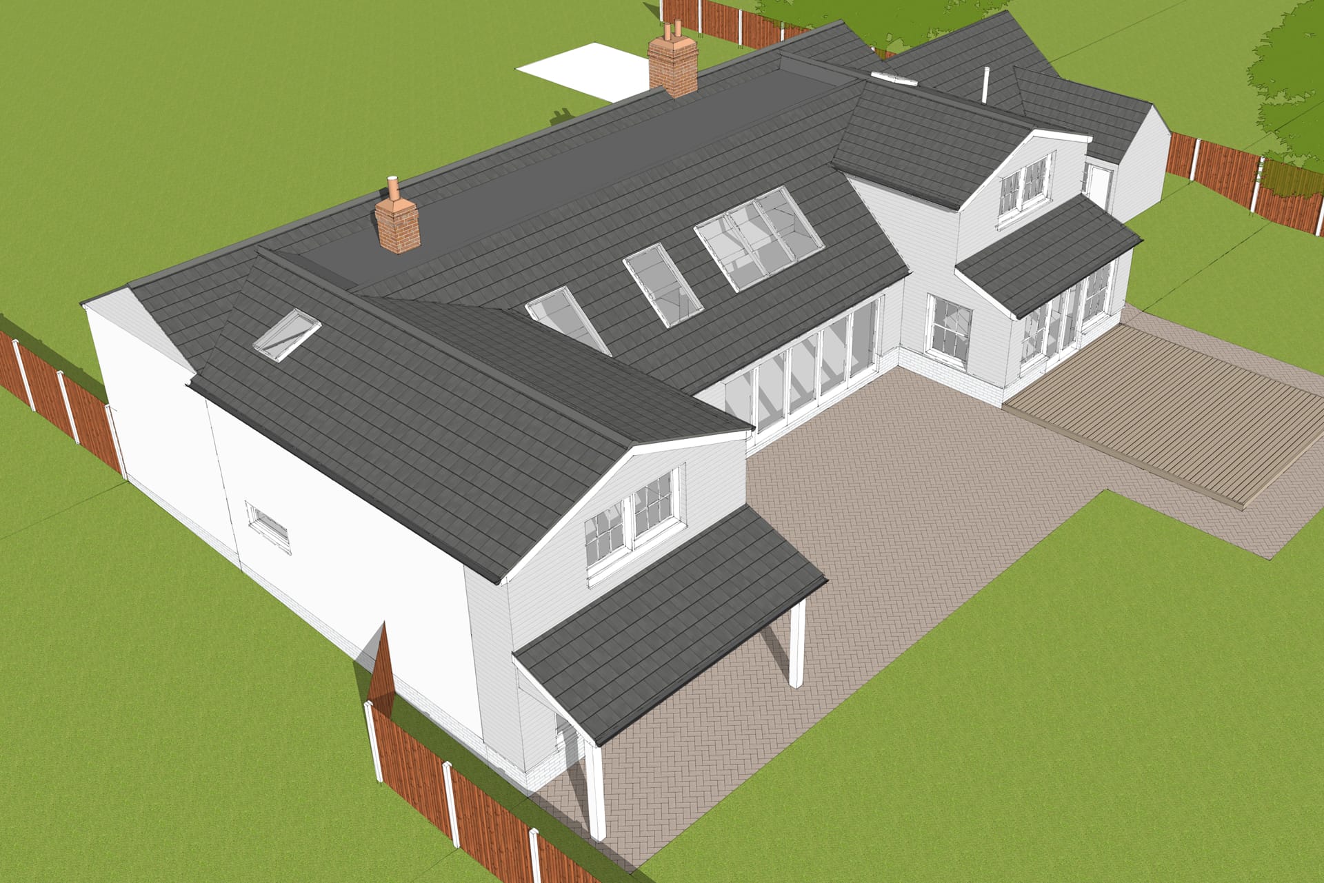 Wickham Cottage large home extension