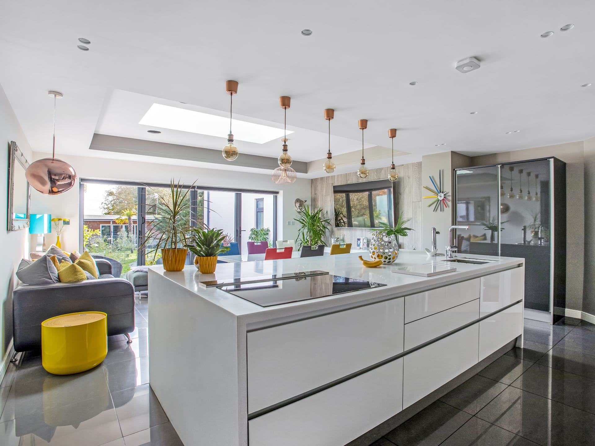open plan kitchen extension