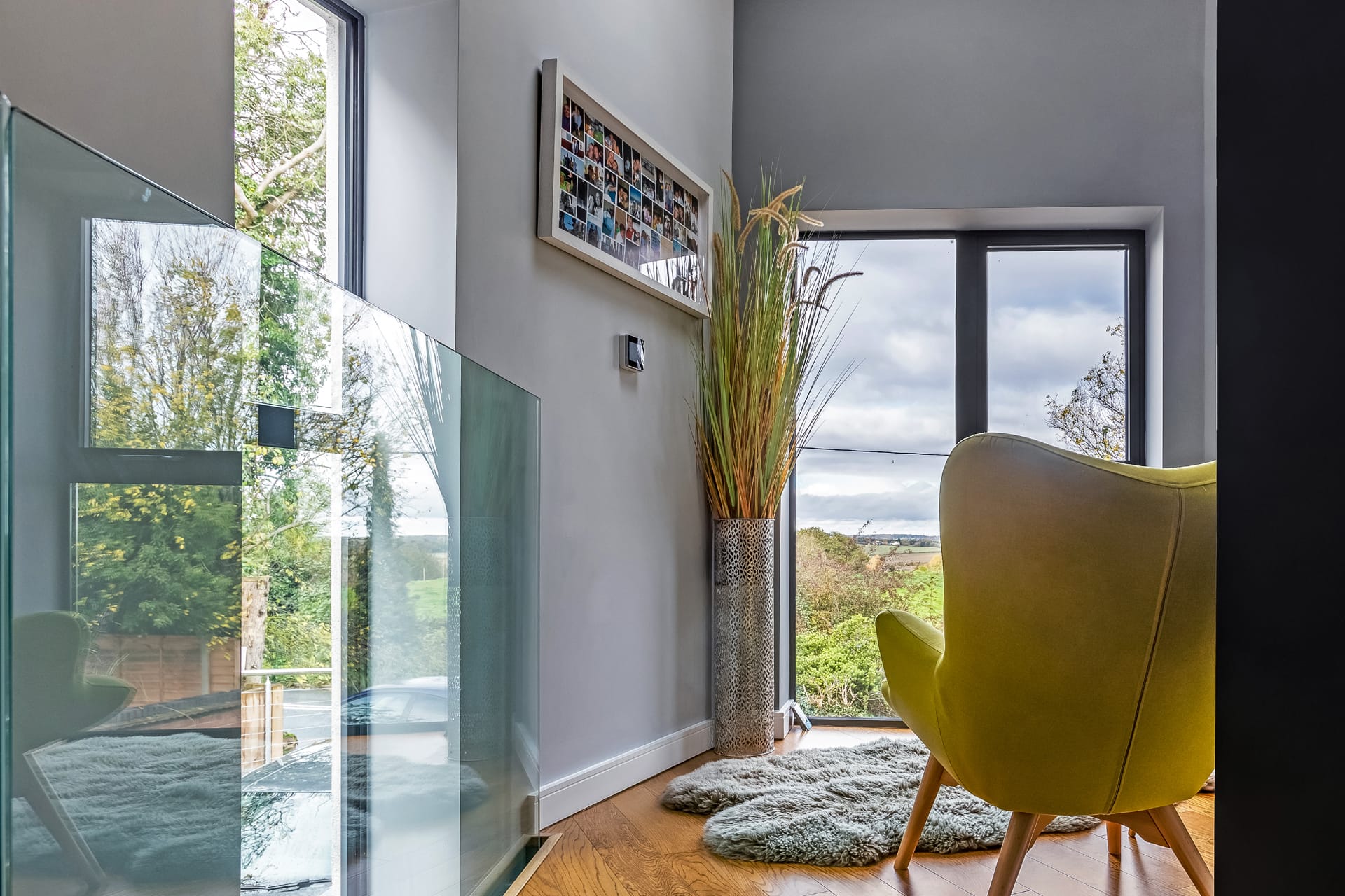 house extension galleried landing space